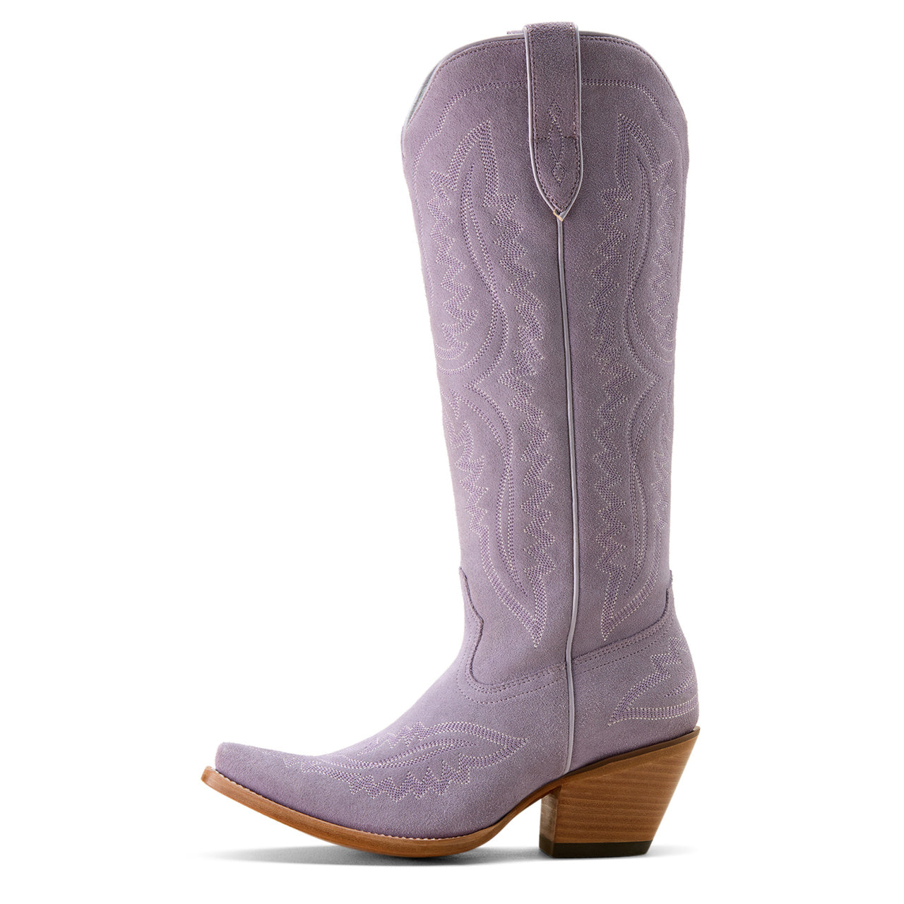 Ariat Ladies Casanova Misty Lavender Suede Western Boot 10063994
