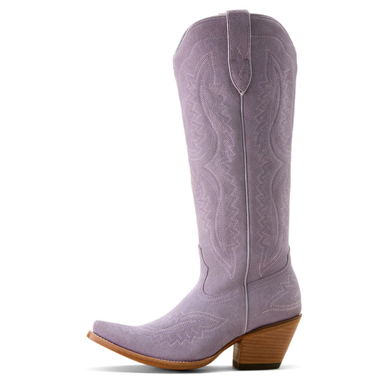 Ariat Ladies Casanova Misty Lavender Suede Western Boot 10063994