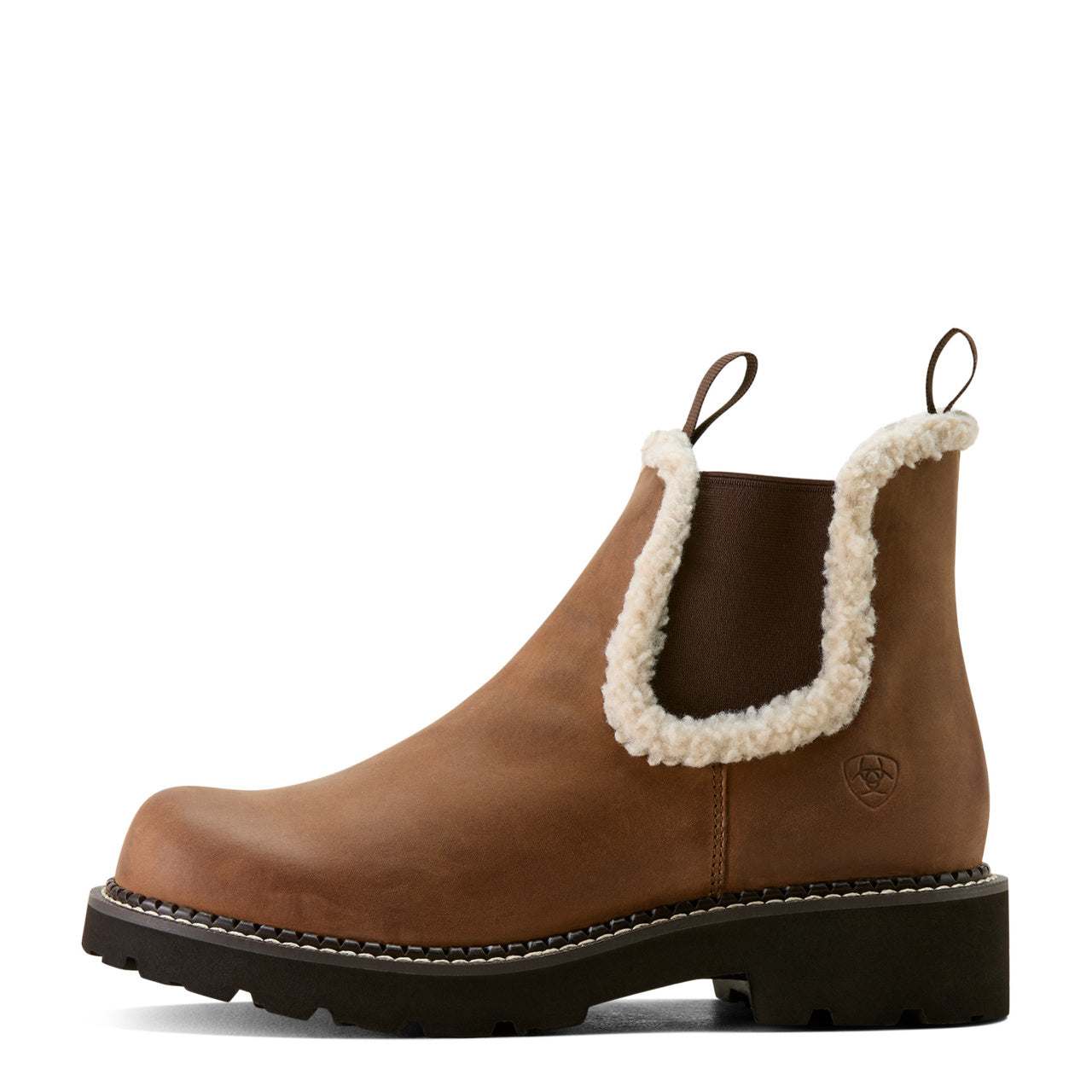 Ariat Ladies Fatbaby Chelsea Distressed Brown Western Boot 10063848