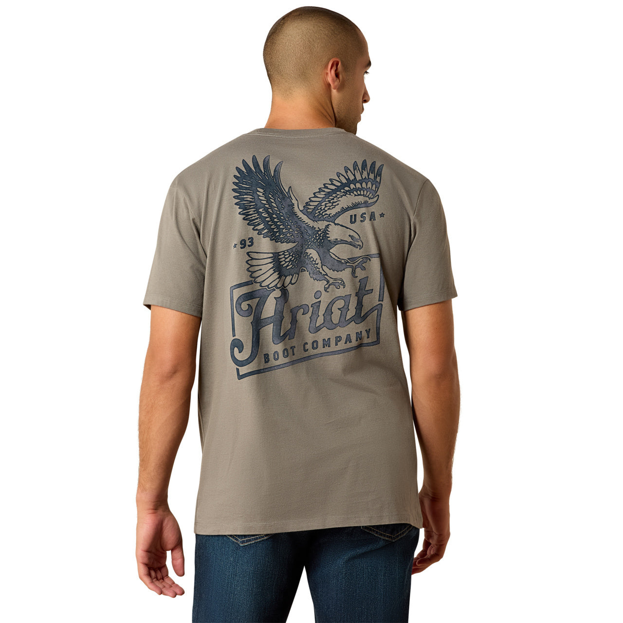 Ariat Men's Paintriot Smoked Pearl Graphic T-Shirt 10071193
