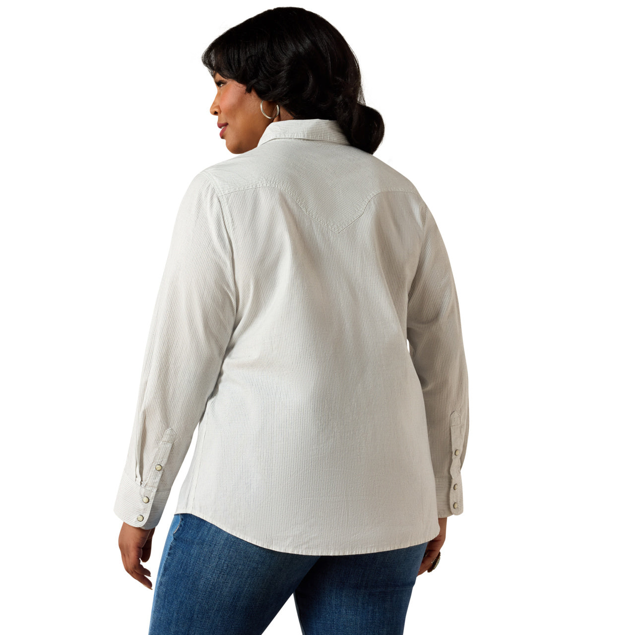 Ariat Ladies Stella Rope Stripe Western Snap Shirt 10071063