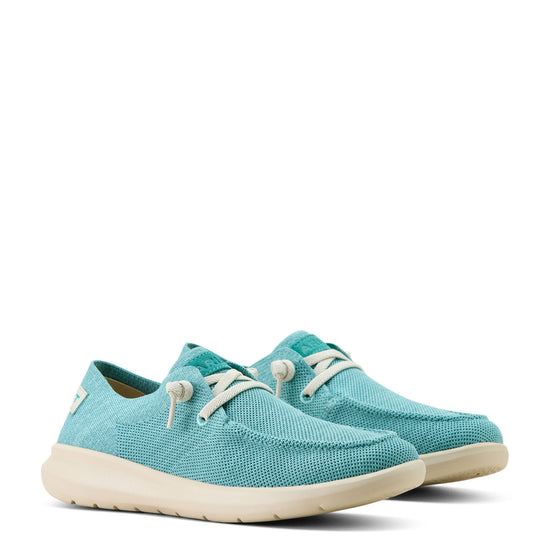 Ariat Ladies Heathered Sky Blue Knitted Hilo Slip On Shoe 10063818