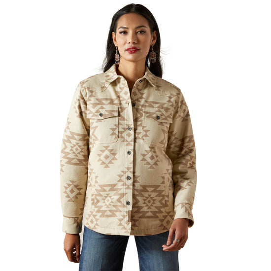 Ariat Ladies Clovis Puebla Print Insulated Shirt Jacket 10062783