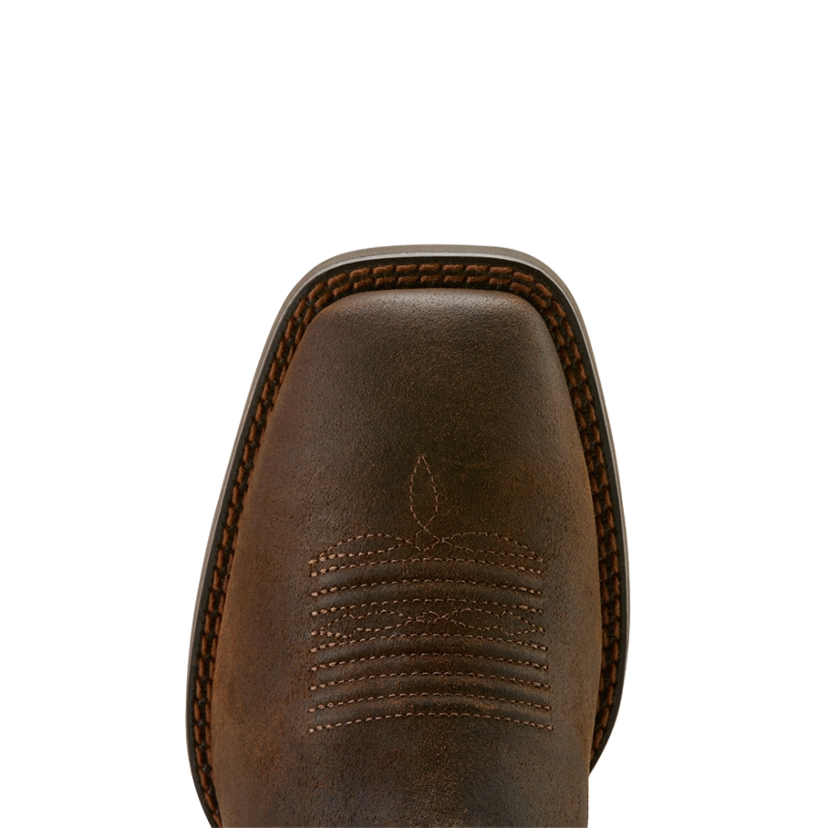 Ariat Men's Sport Rambler Aged Smokehouse Wide Square Toe Western Boots 10061176