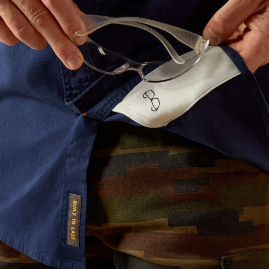 Ariat Men's Rebar Made Tough DuraStretch Work Shirt 10055263