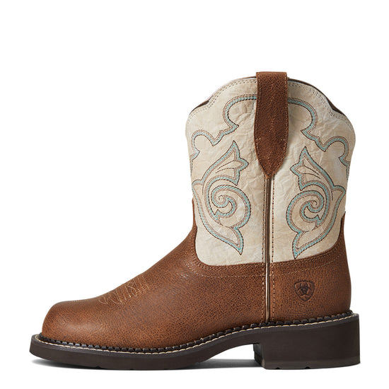 Ariat Ladies Fatbaby Heritage Tess Tortuga Print Western Boots 10040265