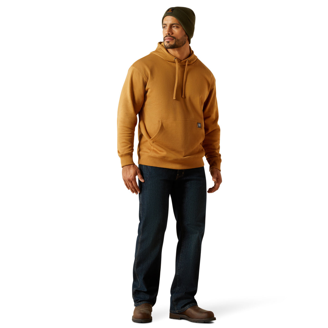 Ariat Men's Rebar Tan Graphic Hoodie 10062543