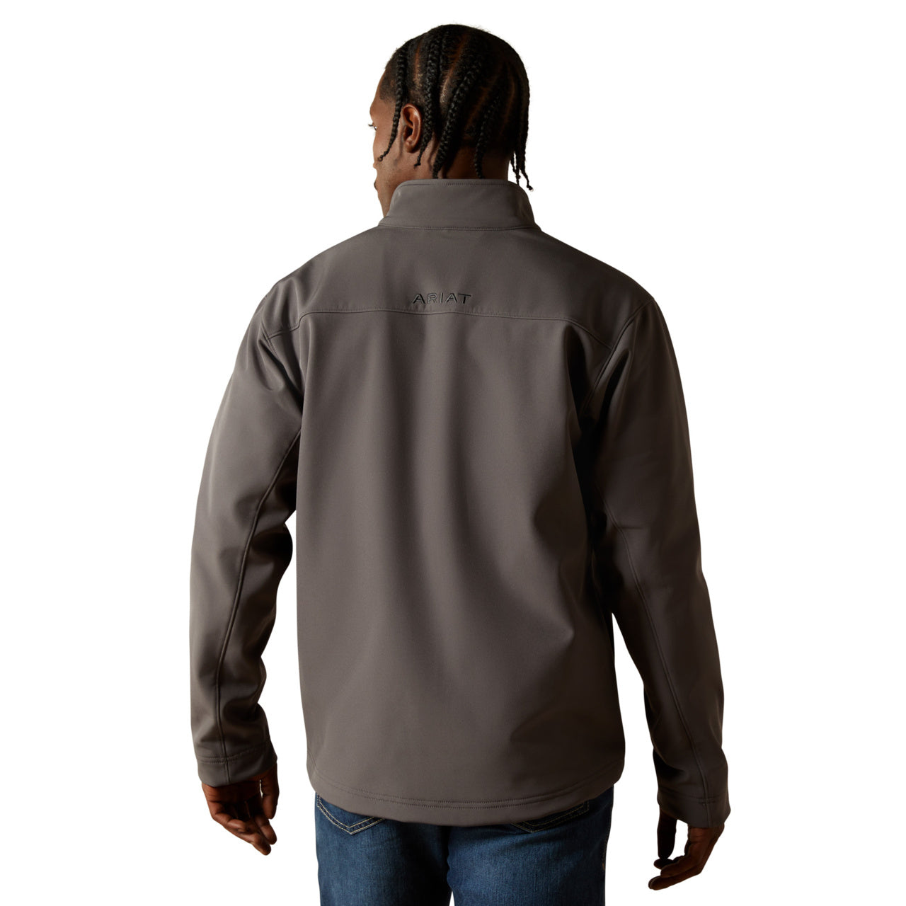 Ariat Men's Vernon Charcoal Grey Softshell Jacket 10062598