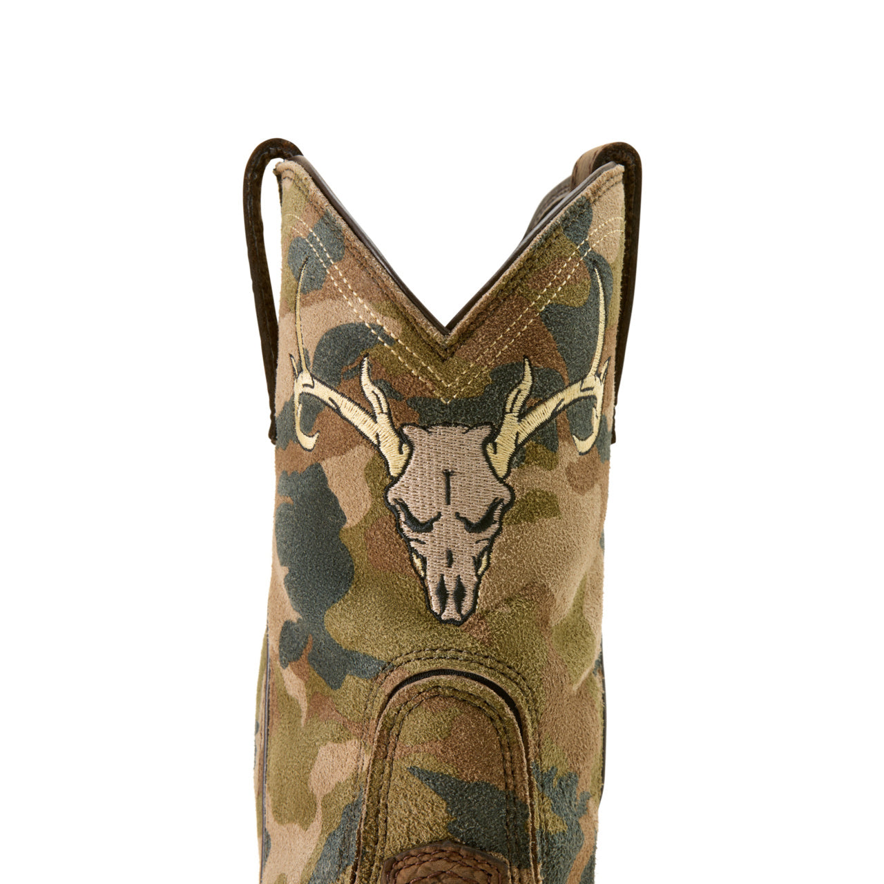 Ariat Men's Ground Breaker Brown Waterproof Camo Steel Toe Work Boot 10074287