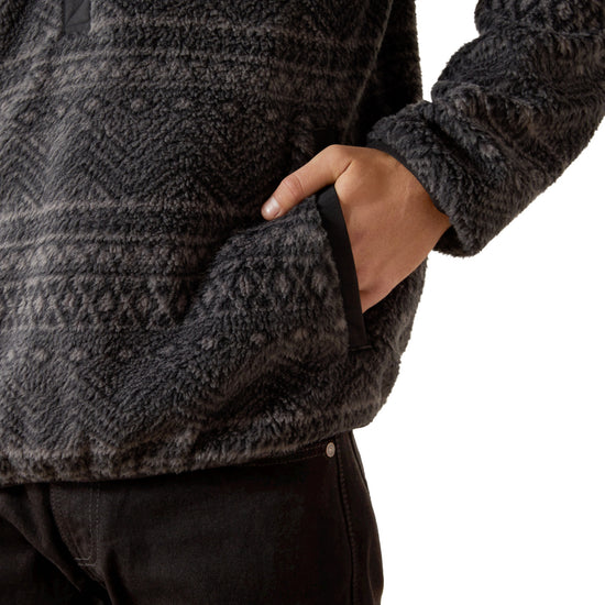 Ariat Men's Polar Bear Mock Charcoal Sweater 10062490