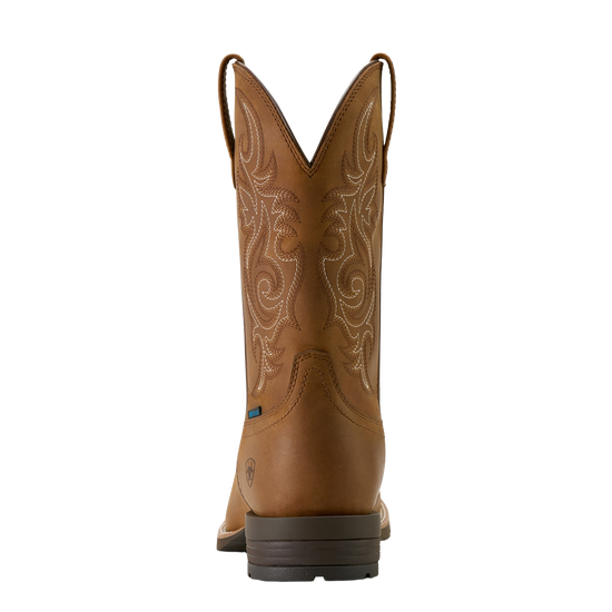 Ariat Men's Hybrid Ranchway Brown Waterproof Cowboy Boot 10064047