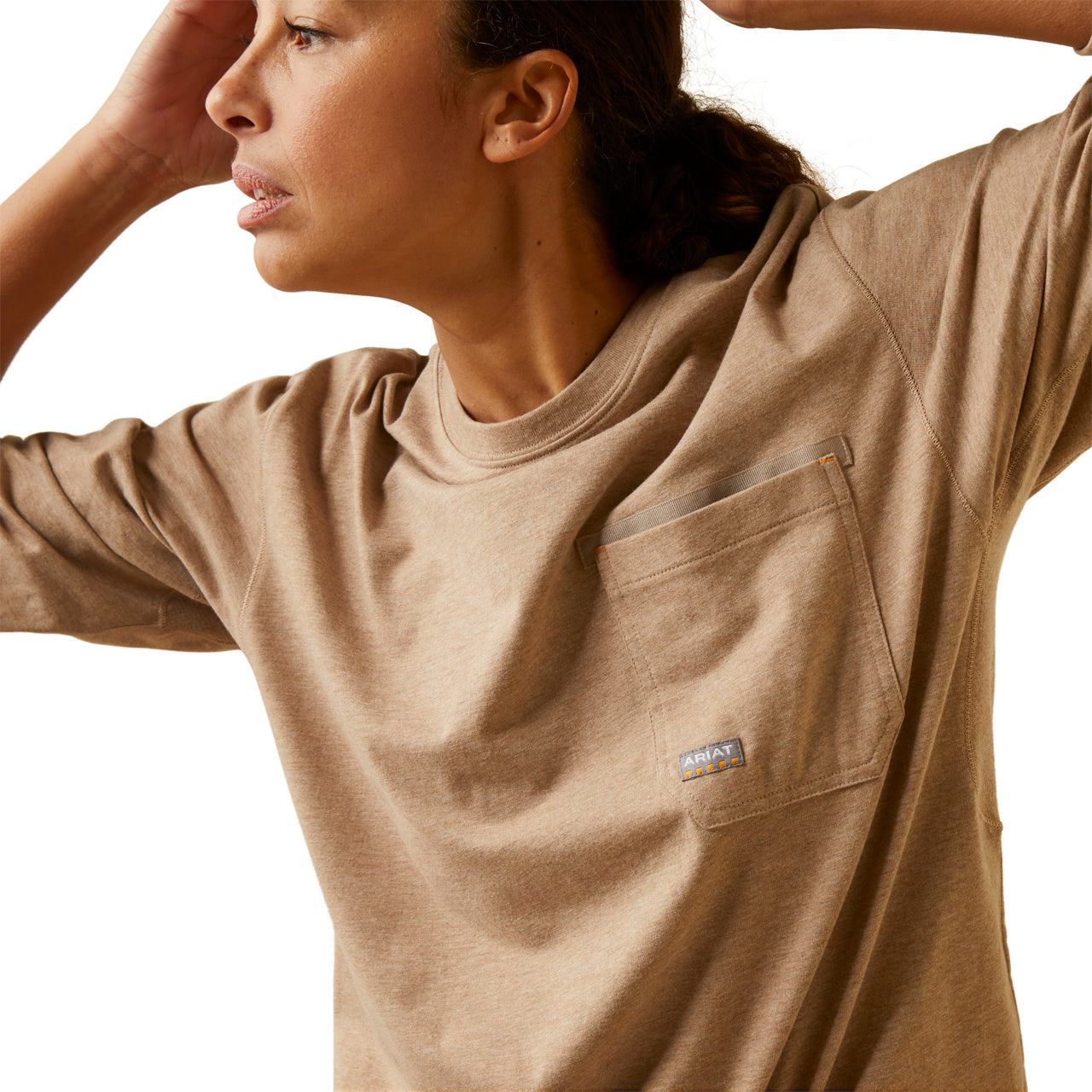 Ariat Ladies Rebar Workman Union City Long Sleeve T-Shirt 10046417