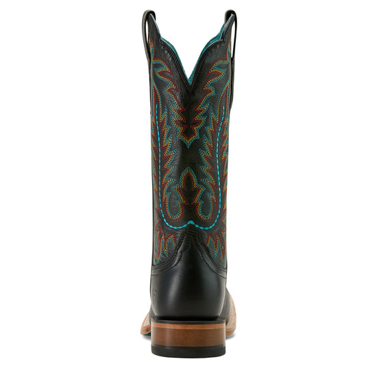 Ariat Ladies Frontier Tilly Obsidian Black Western Boot 10061180