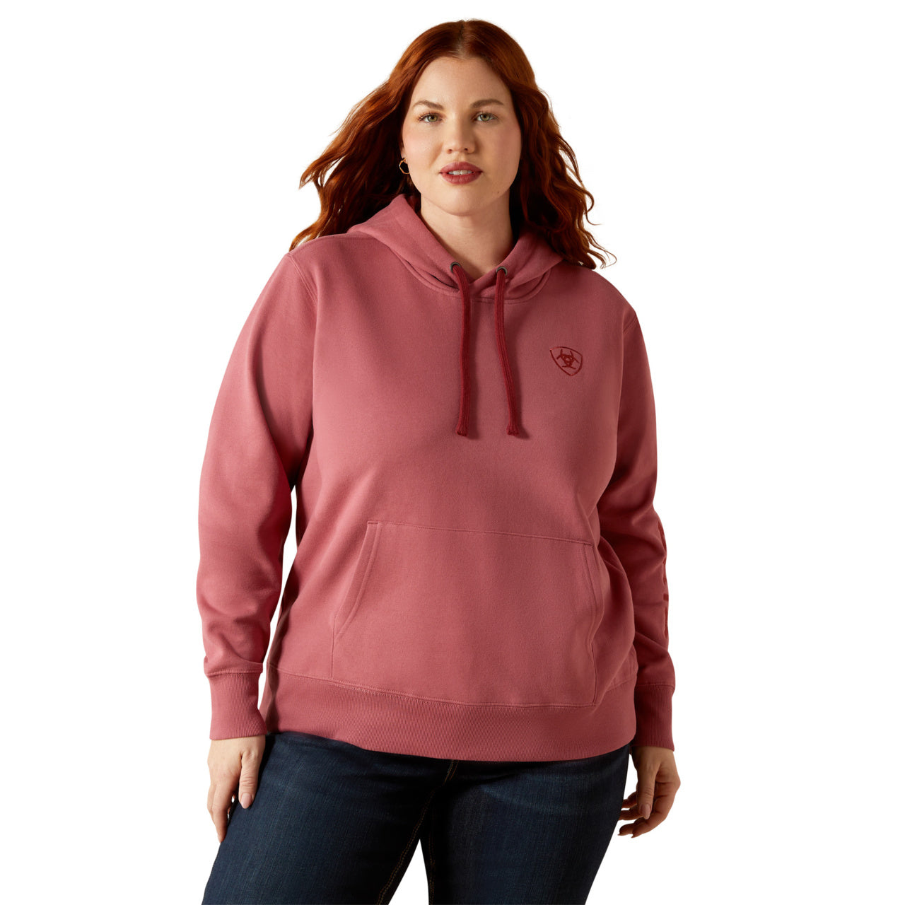 Ariat Ladies Logo 2.0 Mauvewood Hoodie 10062273