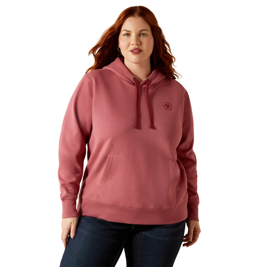 Ariat Ladies Logo 2.0 Mauvewood Hoodie 10062273