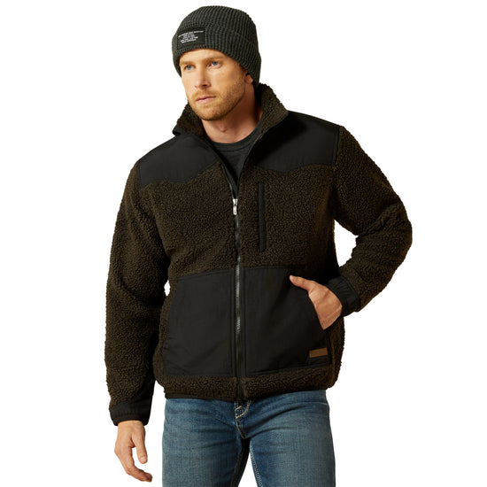 Ariat Men's Western Sherpa Black Jacket 10062484