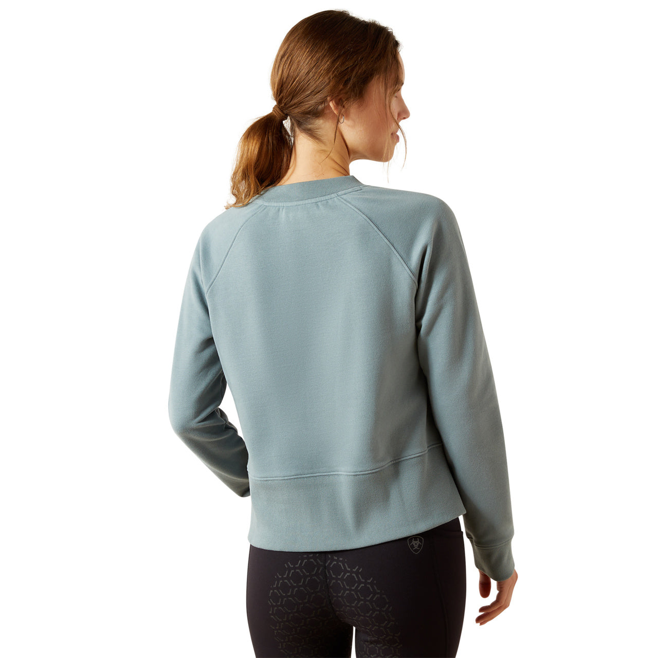 Ariat Ladies Martine Steel Sage Sweatshirt 10062863