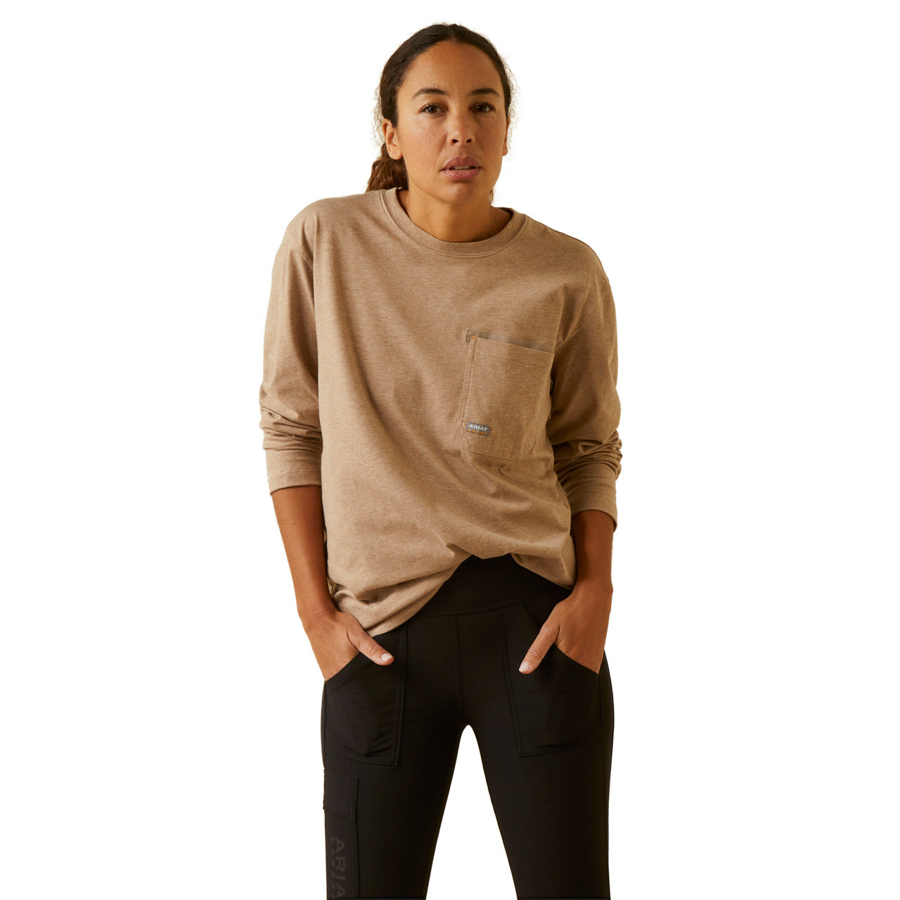 Ariat Ladies Rebar Workman Union City Long Sleeve T-Shirt 10046417