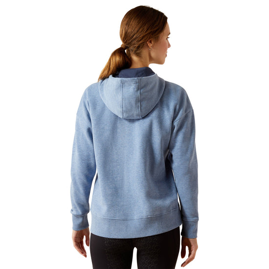 Ariat Ladies Rabere 2.0 China Blue Heather Hoodie 10062364