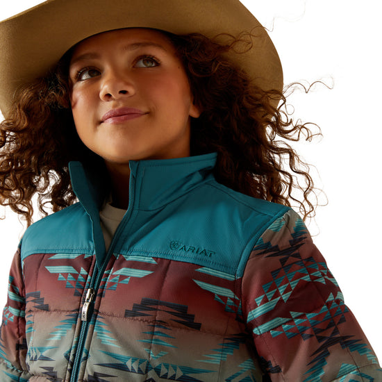 Ariat Youth Girl's Crius Inez Blanket Dragonfly Insulated Jacket 10062259