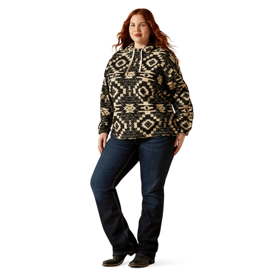 Ariat Ladies Essential Black Southwest Print Hoodie 10062312