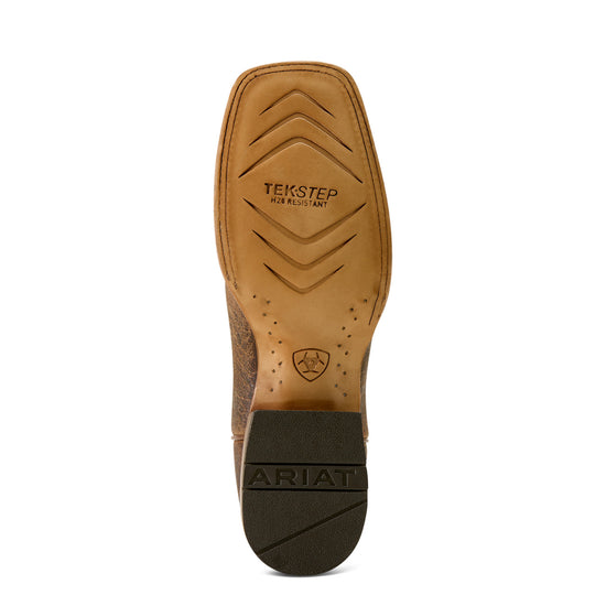 Ariat Men's Rock Ridge Saddle Brown Bison Western Boot 10063783