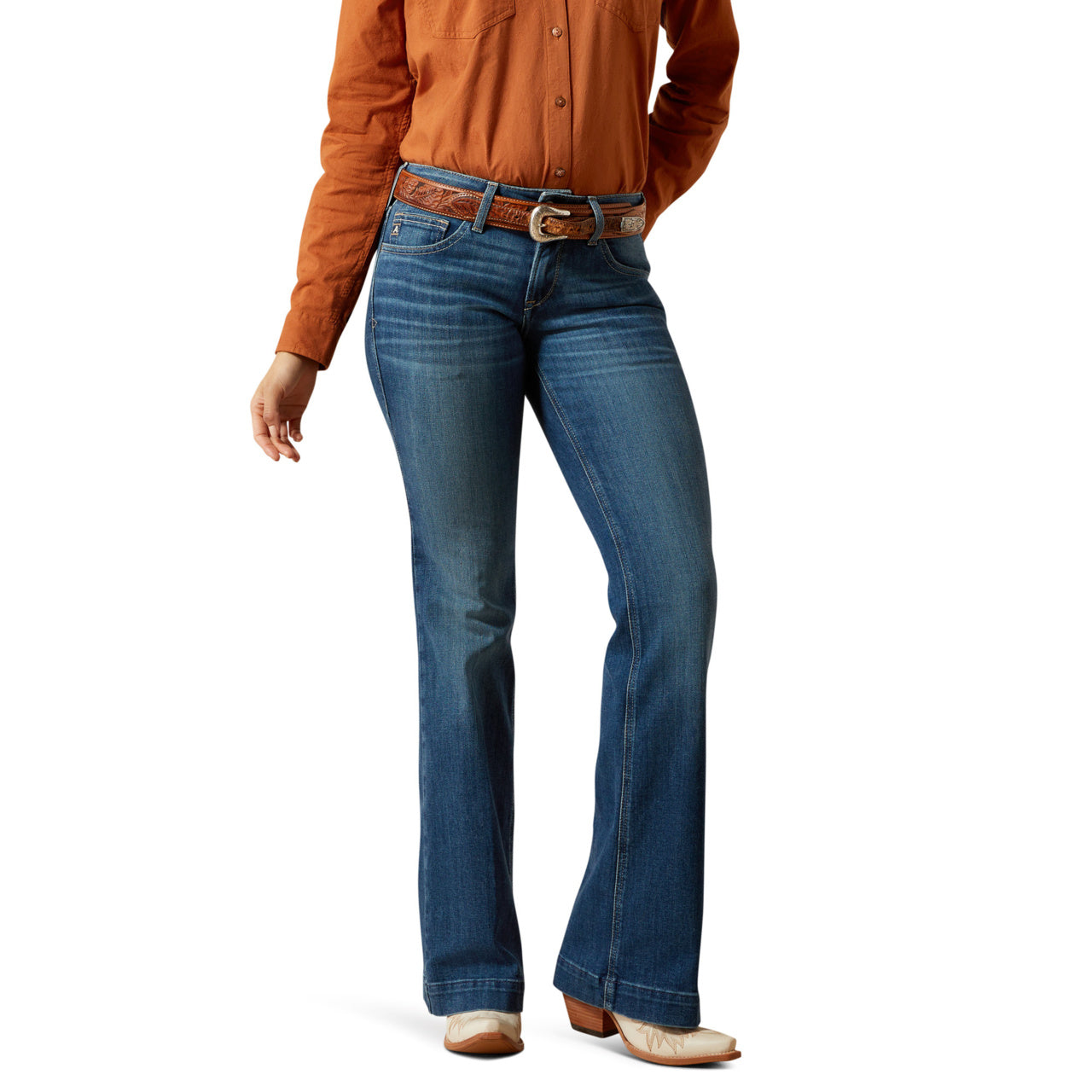 Ariat Ladies Perfect Rise Leslie Vermont Slim Trouser Jeans 10065882