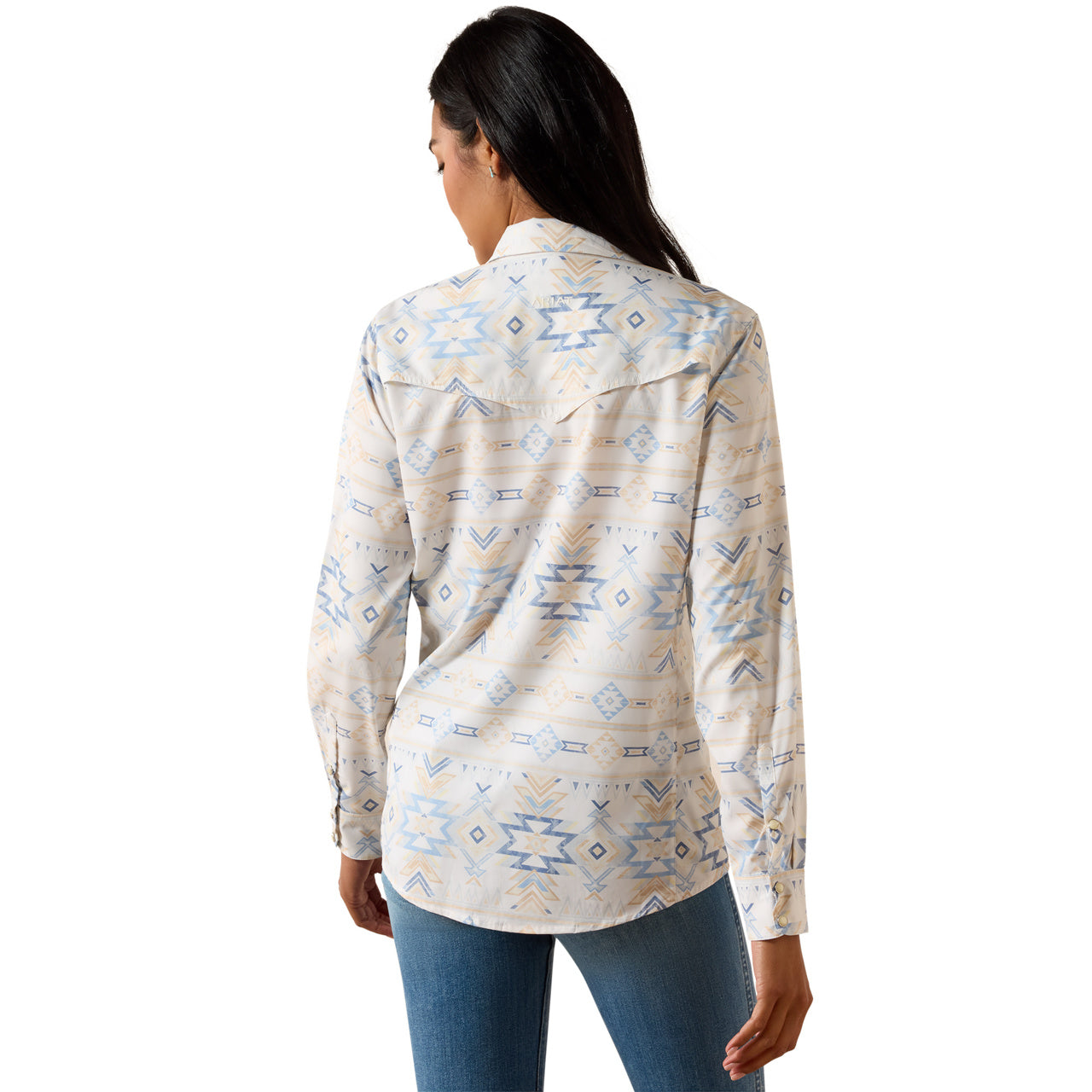 Ariat Ladies Southwest Aztec Graphic VentTEK Button Down Shirt 10071065
