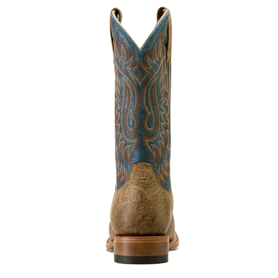 Ariat Men's Gold Point Earth Brown Bison Cowboy Boot 10063779