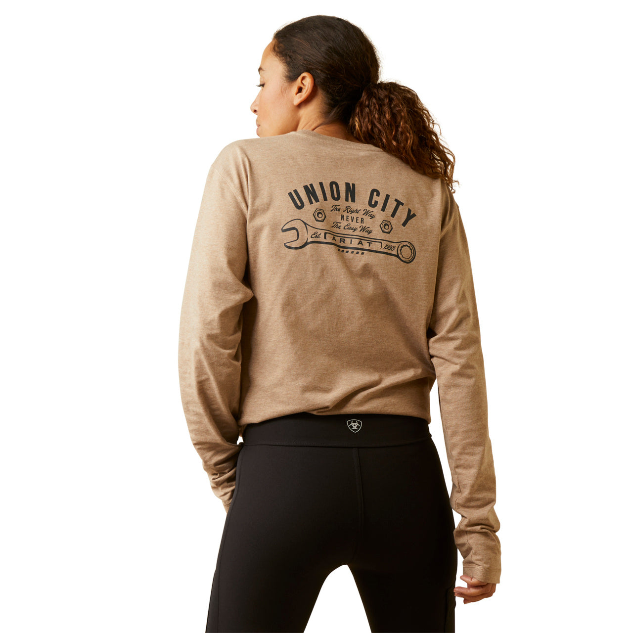 Ariat Ladies Rebar Workman Union City Long Sleeve T-Shirt 10046417