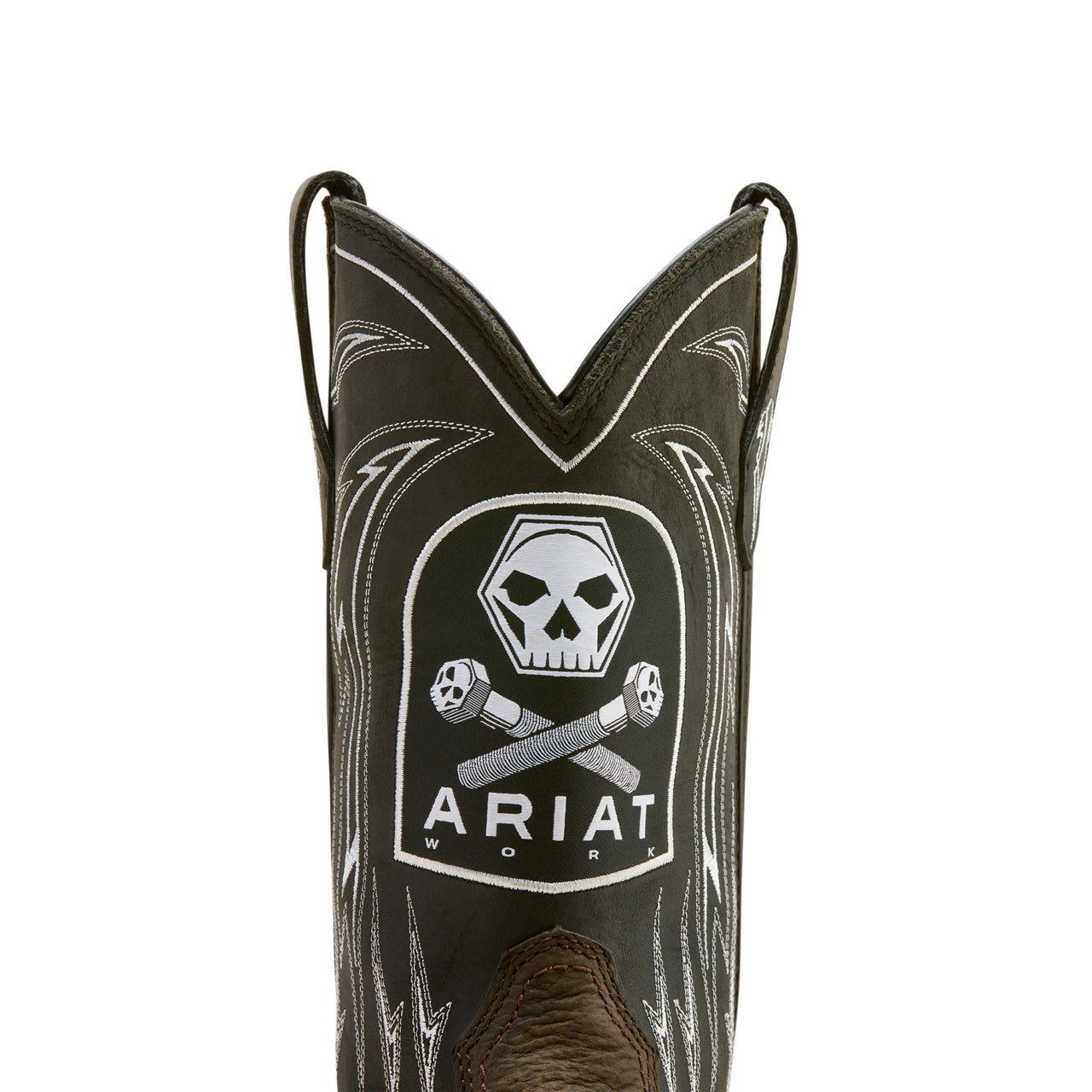 Ariat Men's WorkHog XT Graphic Waterproof Coffee Brown Work Boot 10074207