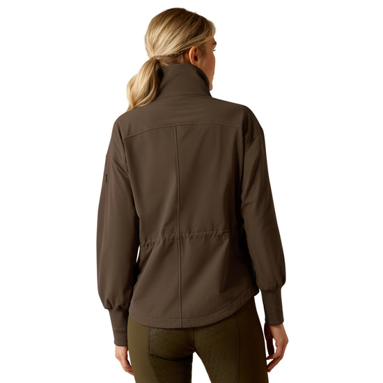 Ariat Ladies Estrade Banyan Bark English Softshell Jacket 10052921