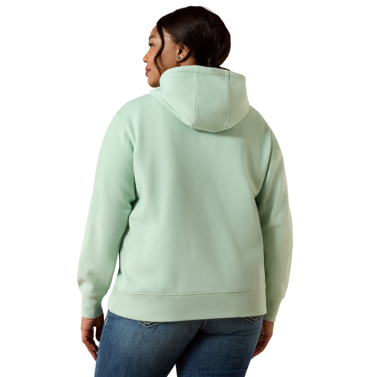 Ariat Ladies Logo 2.0 Silt Green Hoodie 10071459