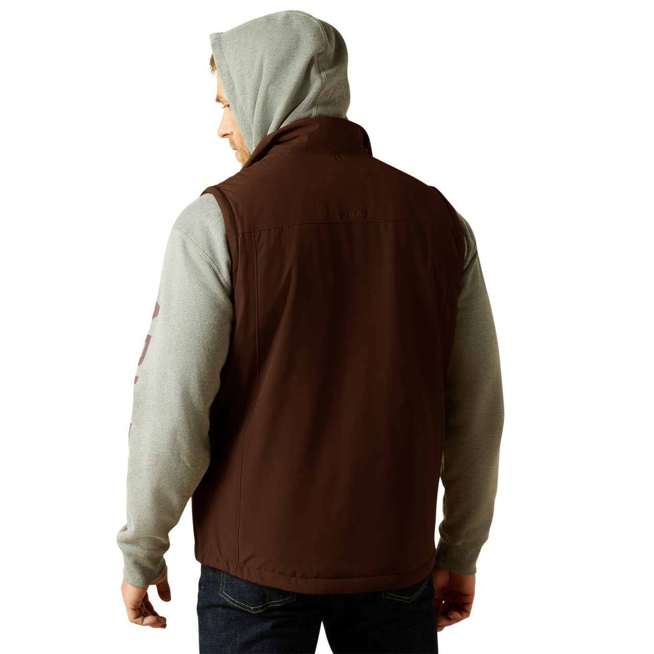 Ariat Men's Pioneer Stretchshell Carafe Brown Vest 10062509