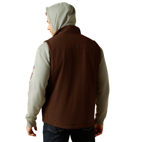 Ariat Men's Pioneer Stretchshell Carafe Brown Vest 10062509