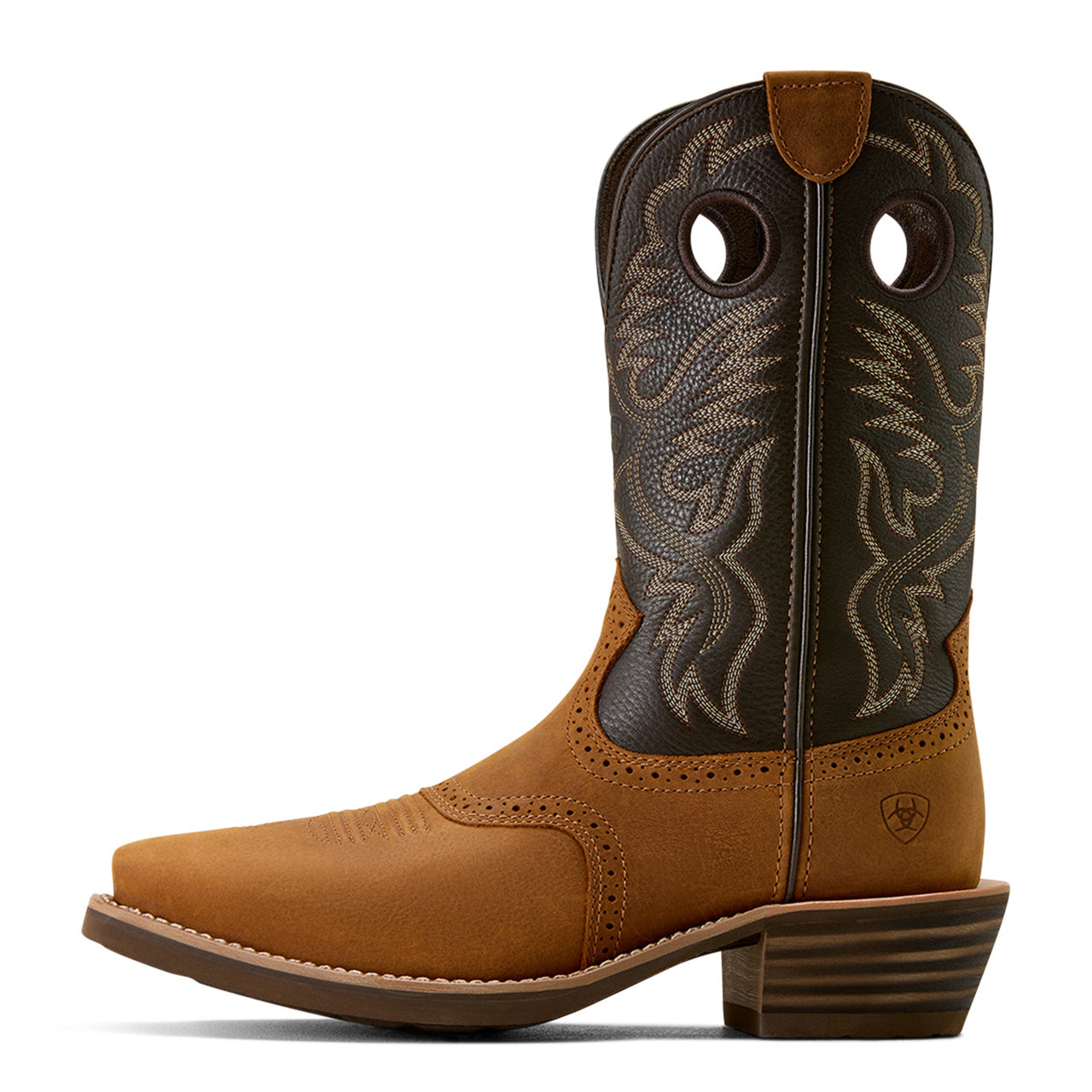 Ariat Men's Heritage Roughstock Brown Western Boot 10074219