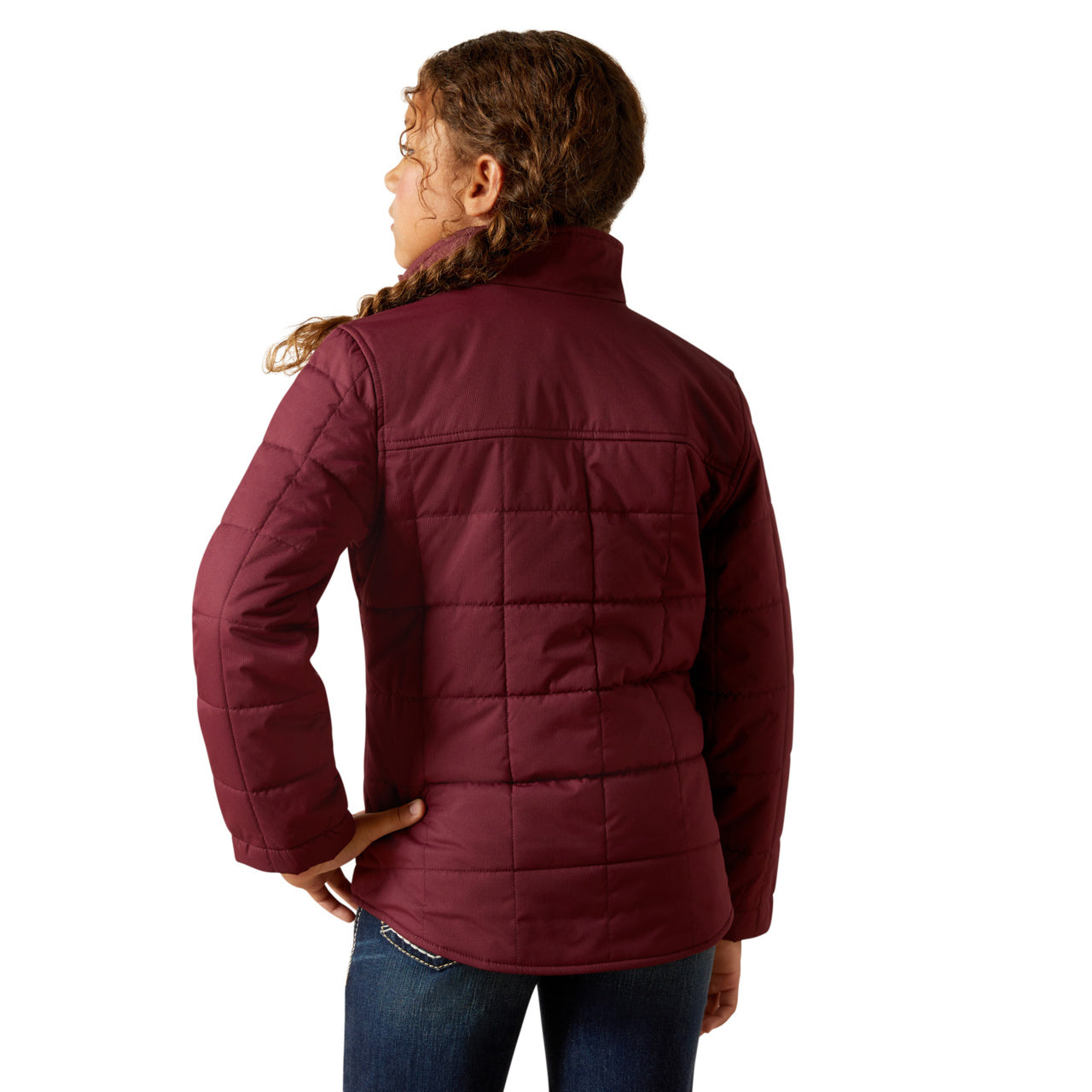 Ariat Youth Girl's Crius Windsor Wine Insulated Jacket 10062260