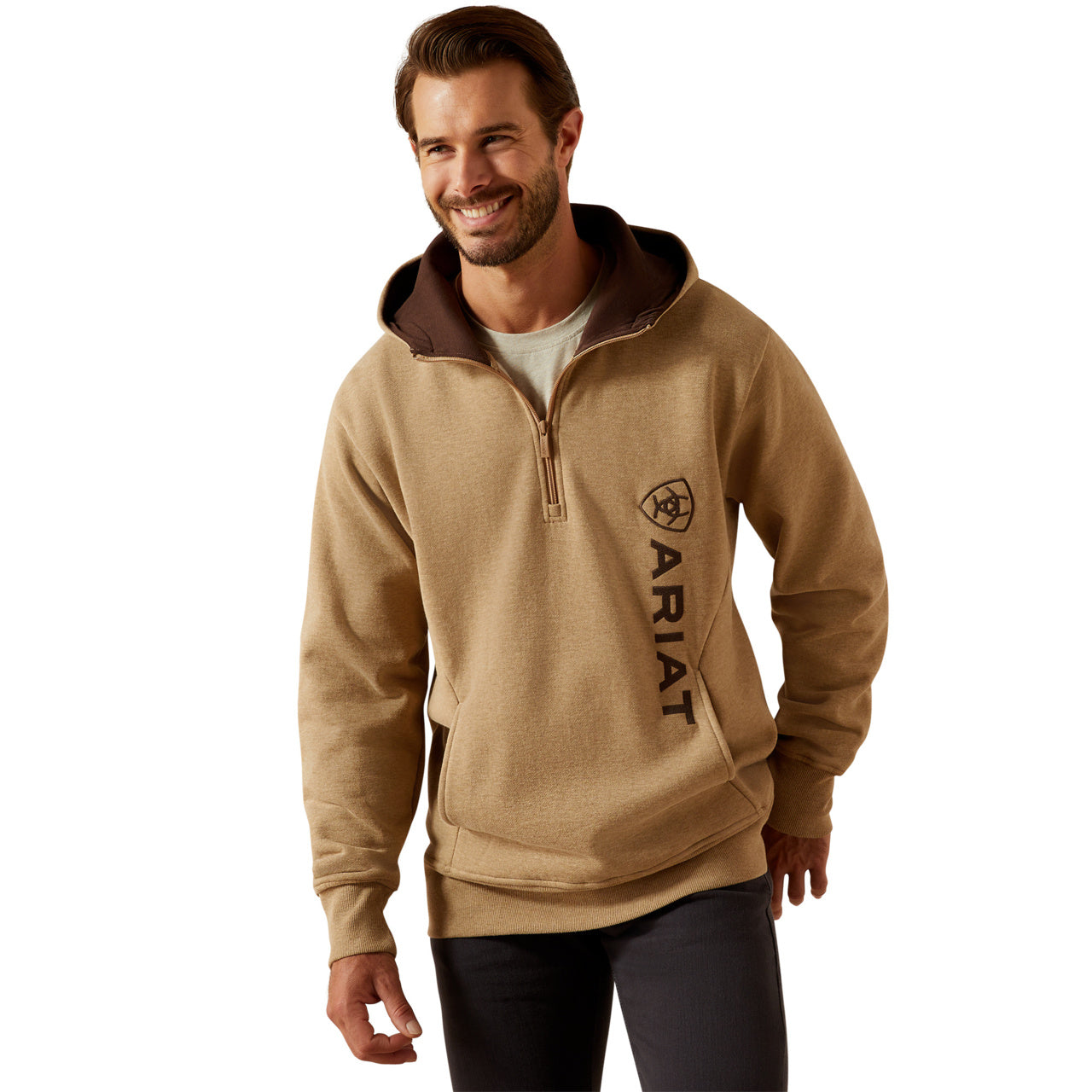 Ariat Men's Rabere 2.0 Tiger's Eye Heather Hoodie 10062298