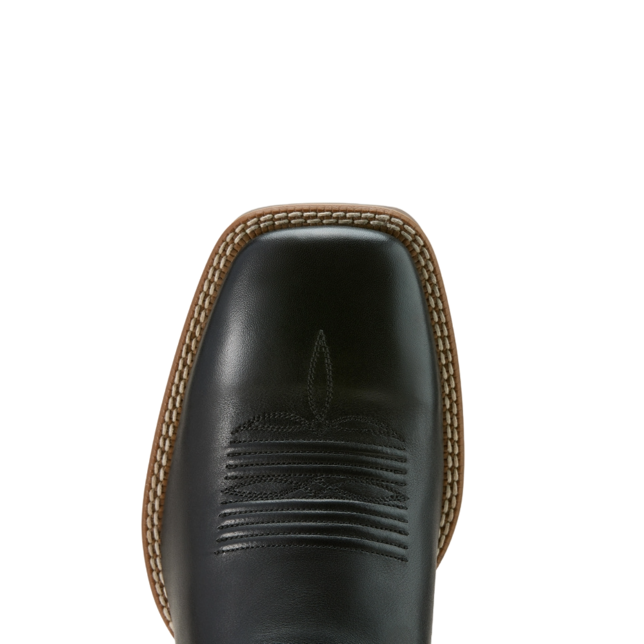 Ariat Men's Dakota VentTEK Supple Black Wide Square Toe Cowboy Boots 10061162