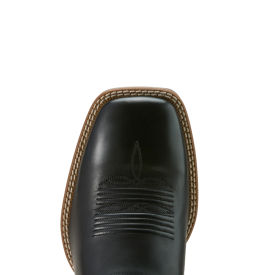 Ariat Men's Dakota VentTEK Supple Black Wide Square Toe Cowboy Boots 10061162