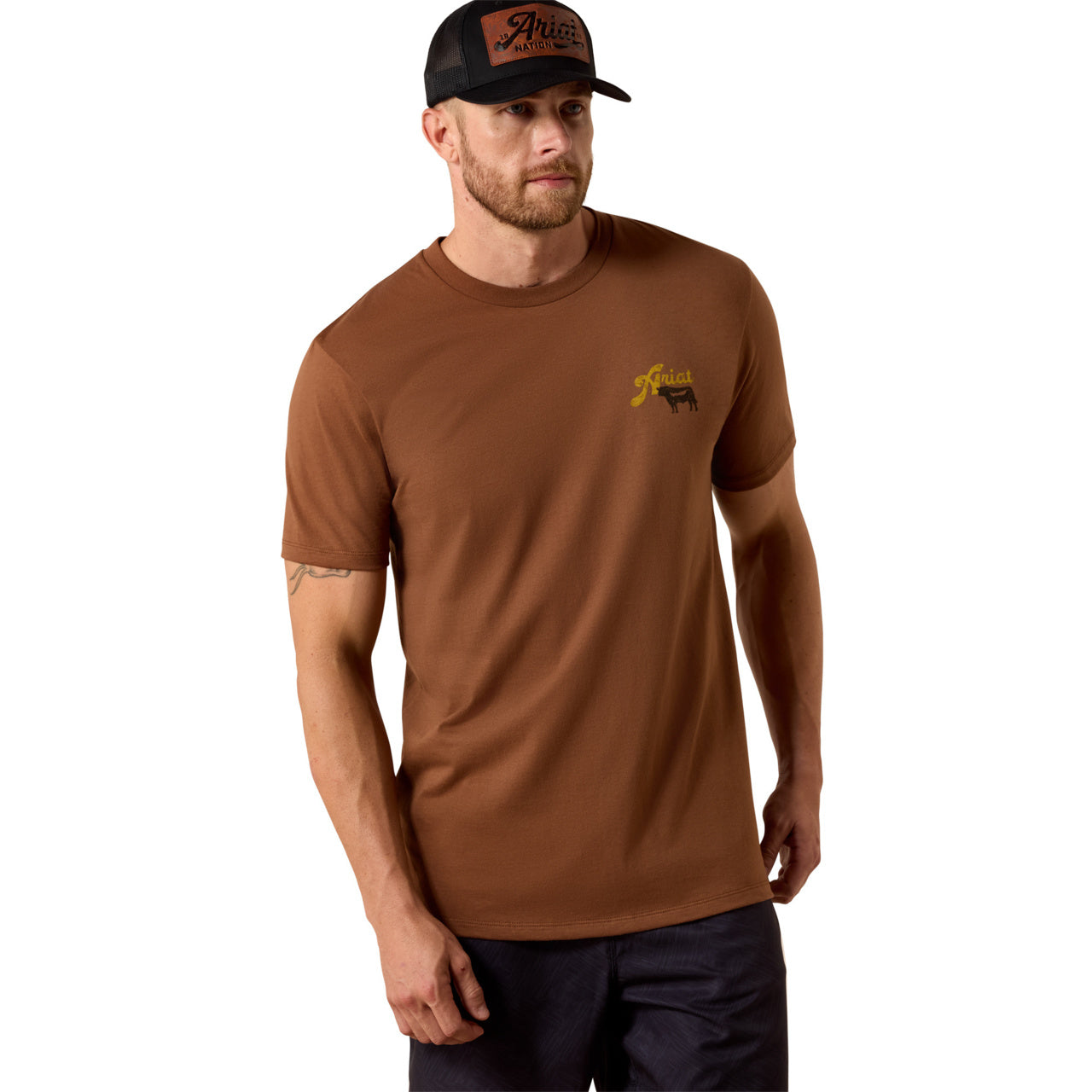 Ariat Men's BBQ Smoke Soft Silt Graphic T-Shirt 10071197