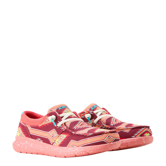 Ariat Ladies Hilo Crimson Cave Creek Slip On Shoe 10053743