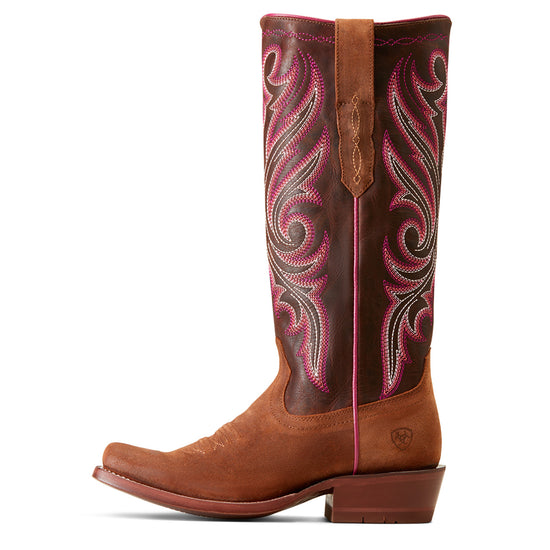 Ariat Ladies Futurity Terracotta Roughout Tall Western Boot 10047044