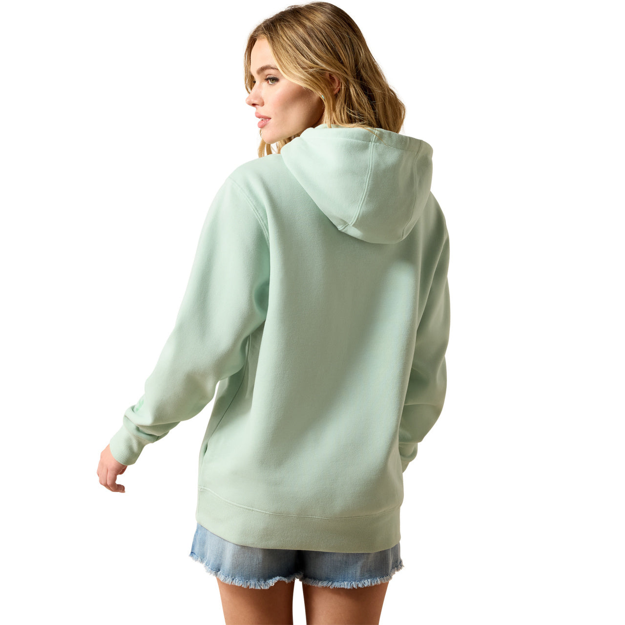 Ariat Ladies Logo 2.0 Silt Green Hoodie 10071459