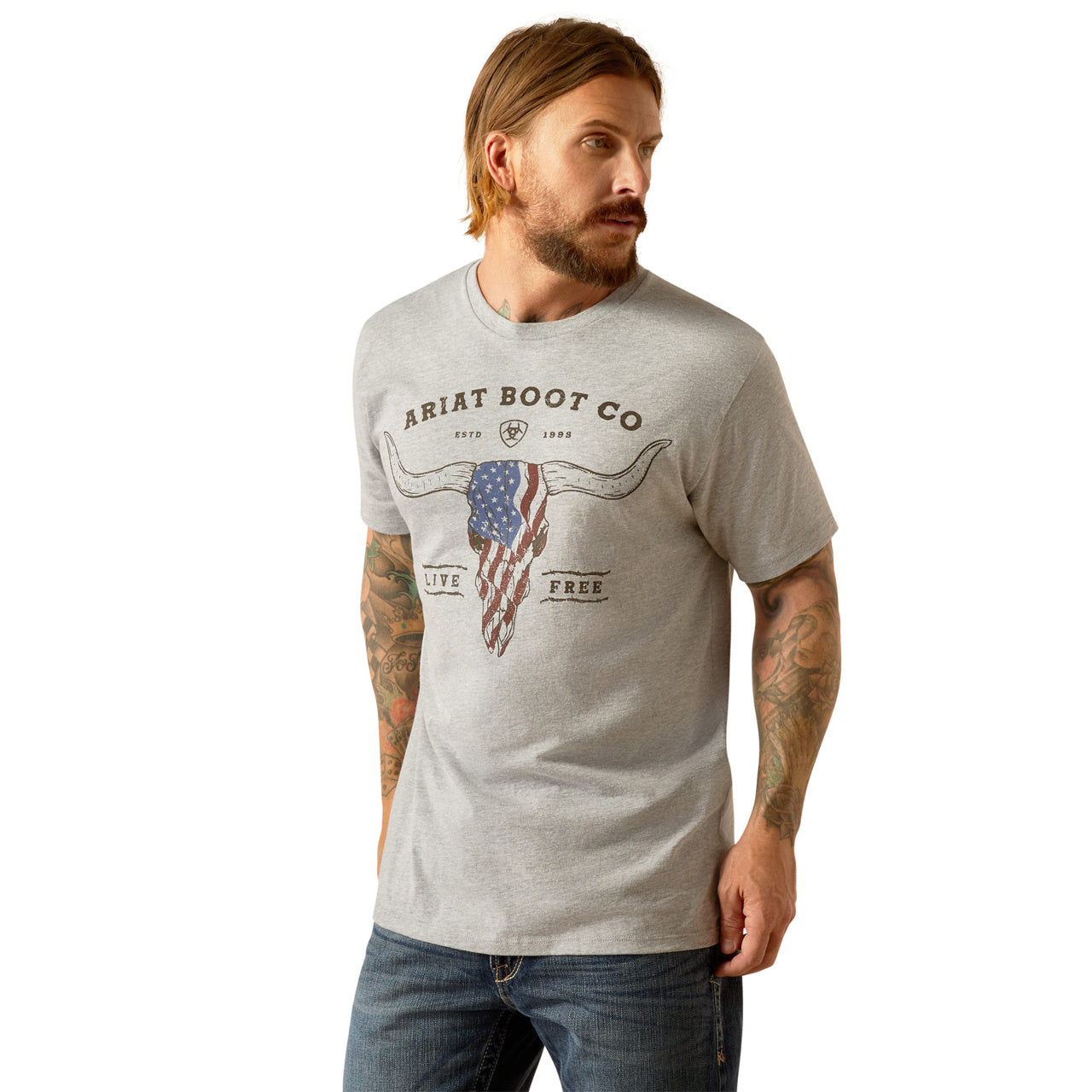 Ariat Men's Long Live Freedom T-Shirt 10054839