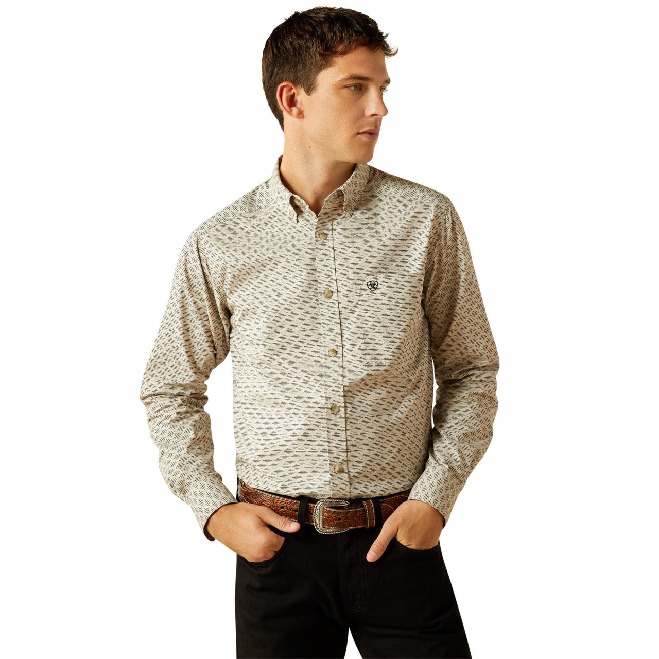 Ariat Men's Sirius Fitted Button Down Shirt 10058993