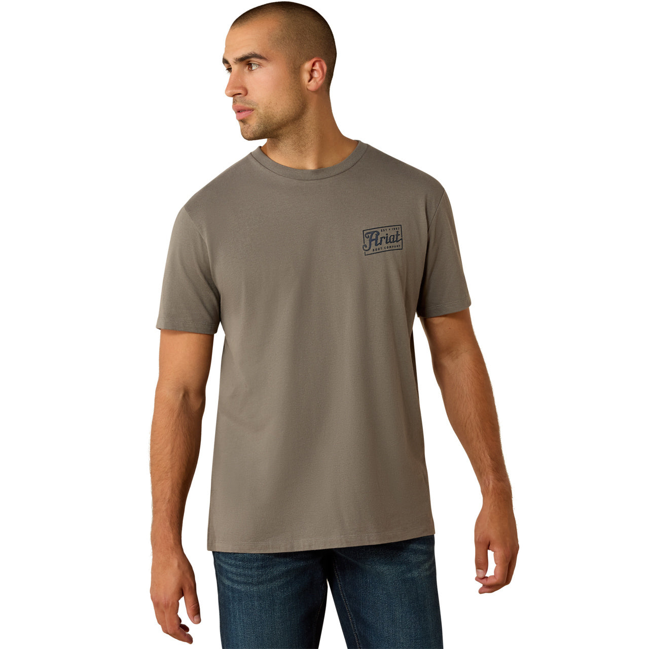Ariat Men's Paintriot Smoked Pearl Graphic T-Shirt 10071193