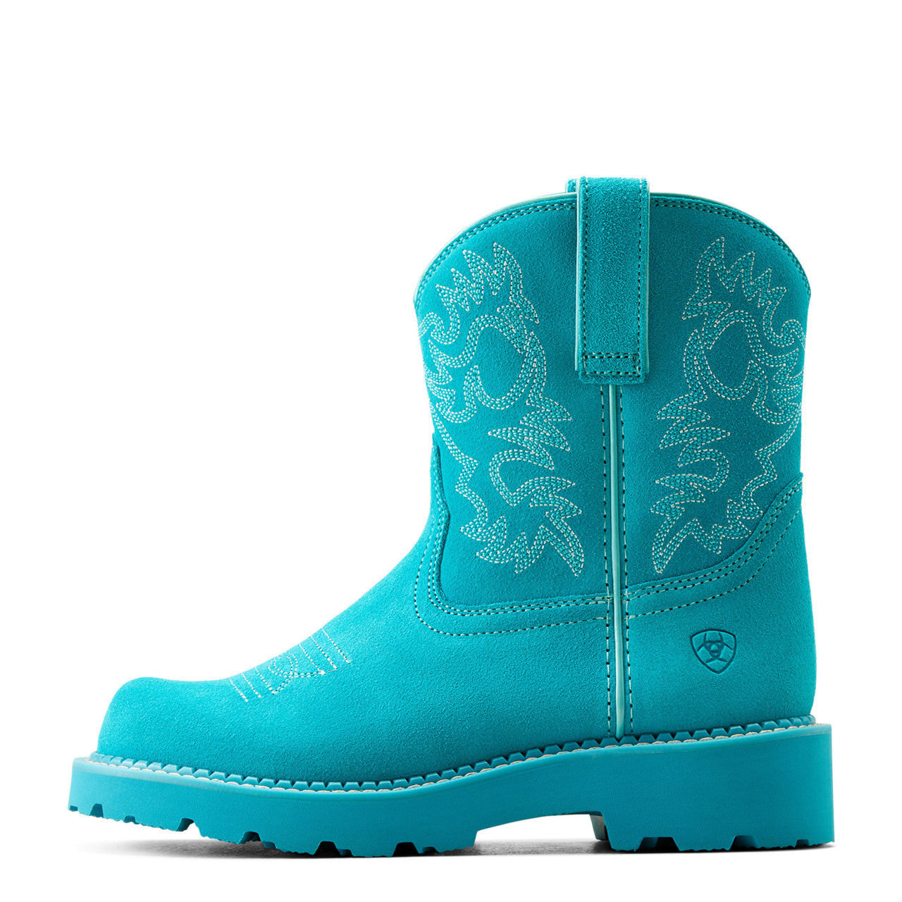 Ariat Ladies Brightest Turquoise Fatbaby Western Boot 10050995