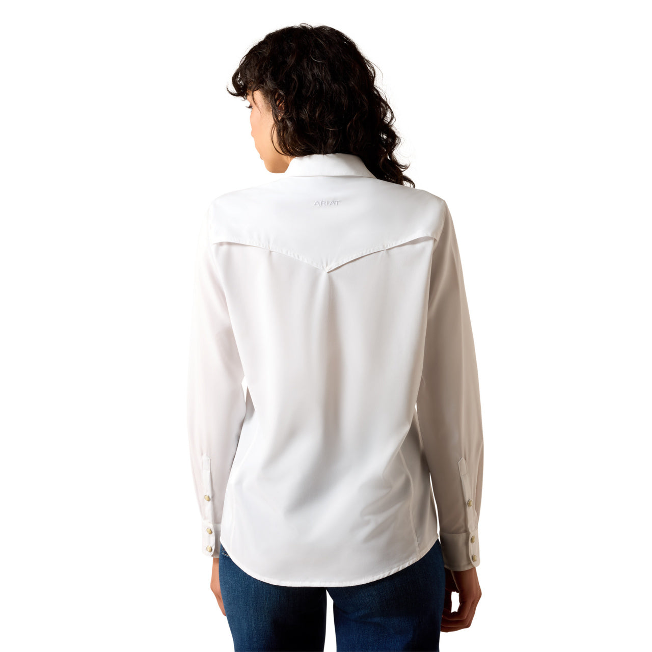 Ariat Ladies Western VentTEK White Snap Shirt 10071068