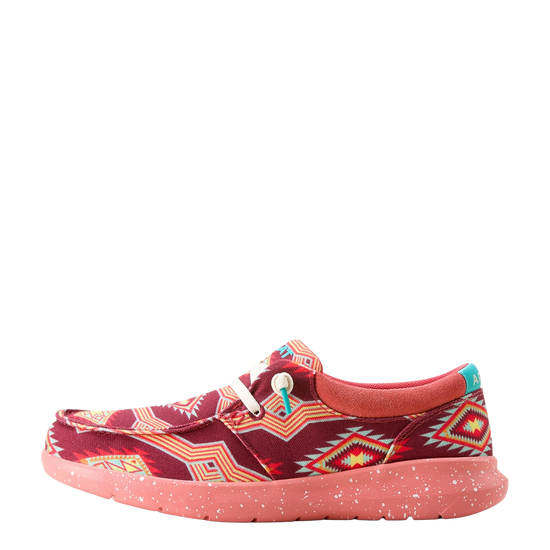 Ariat Ladies Hilo Crimson Cave Creek Slip On Shoe 10053743